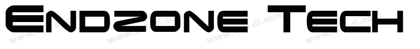 Endzone Tech Bold字体转换
